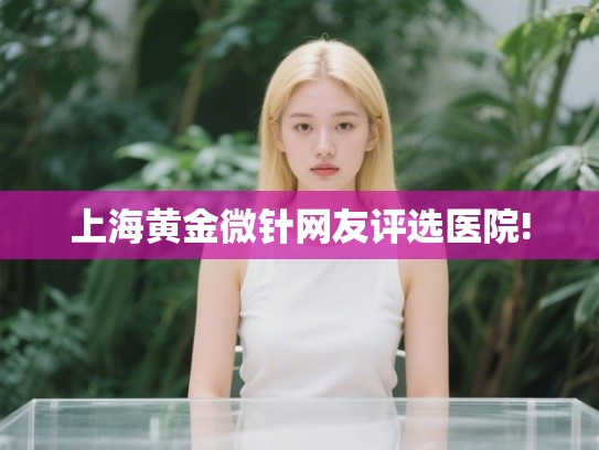 上海黄金微针网友评选医院!