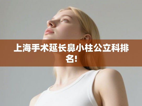上海手术延长鼻小柱公立科排名!